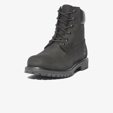  Timberland Premium 6 Inch Lace Up Kadın Siyah Bot