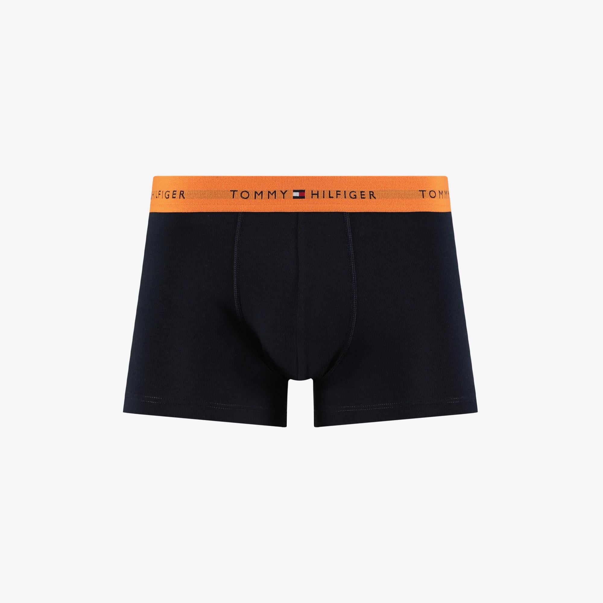 Tommy Hilfiger 3lü Erkek Turuncu Boxer