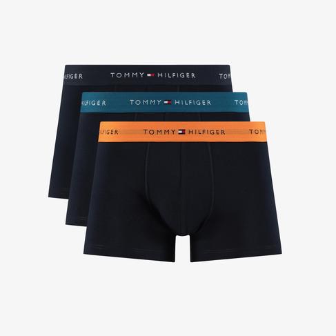  Tommy Hilfiger 3lü Erkek Turuncu Boxer