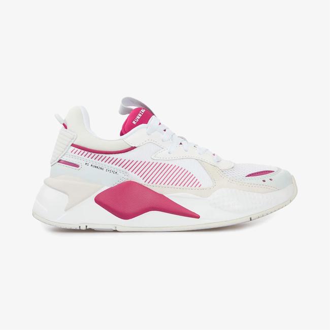  Puma Rs-X Reinvention Unisex Pembe Beyaz Spor Ayakkabı