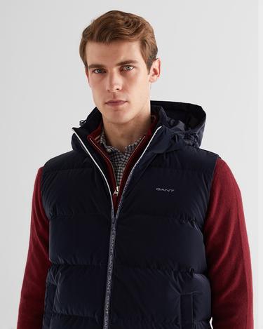  GANT Erkek Lacivert Kapüşonlu Yelek