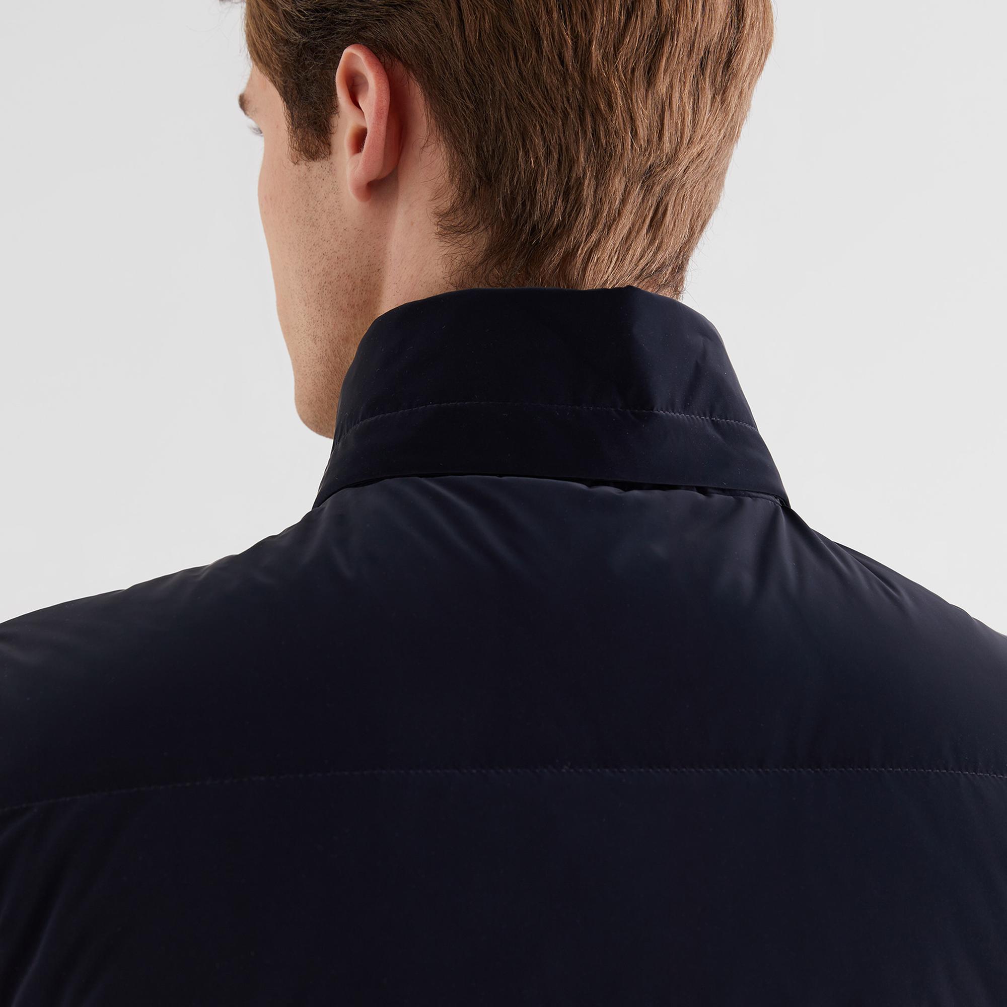 GANT Erkek Lacivert Kapüşonlu Yelek