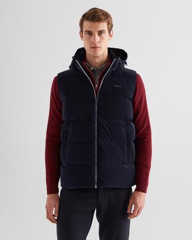  GANT Erkek Lacivert Kapüşonlu Yelek