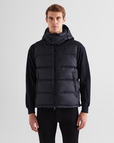  GANT Erkek Siyah Kapüşonlu Yelek