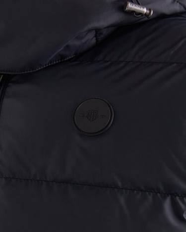  GANT Erkek Siyah Kapüşonlu Yelek