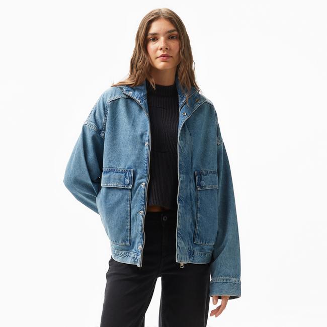  Calvin Klein Jeans Kadın Mavi Mont