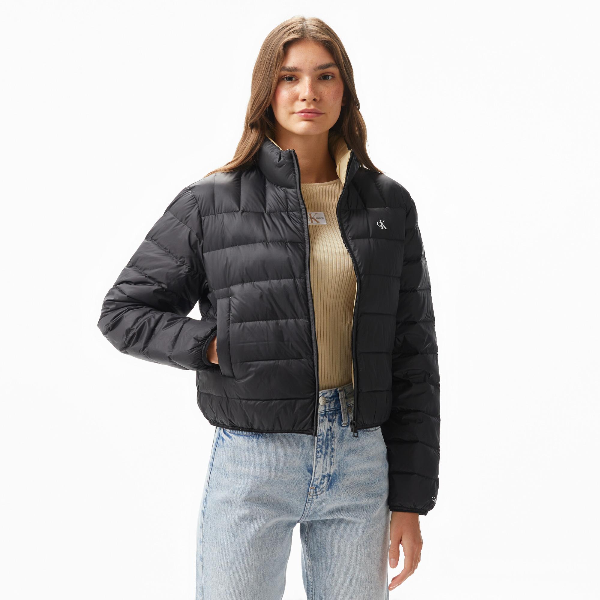 Calvin Klein Jeans Kadın Siyah Mont