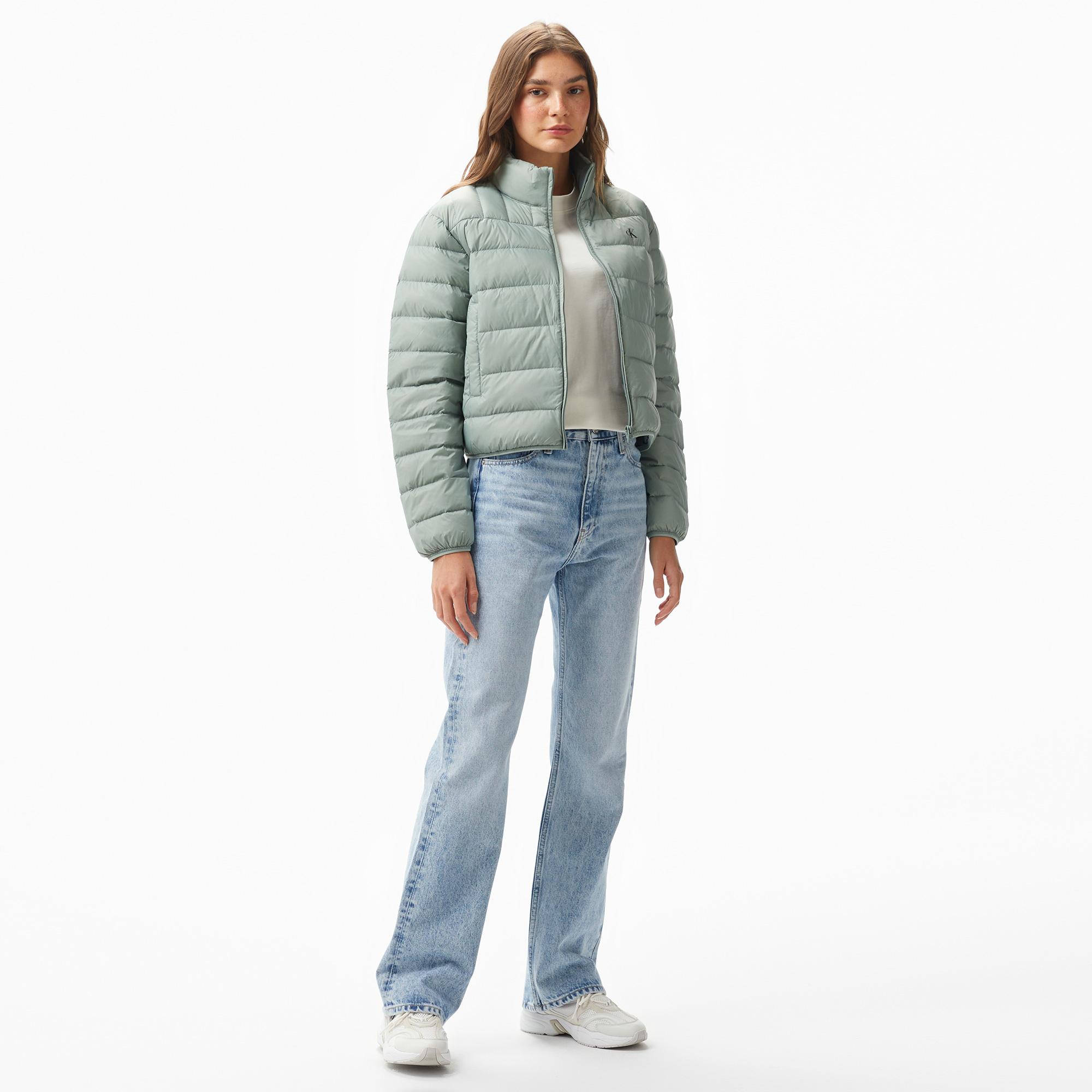 Calvin Klein Jeans Kadın Gri Mont