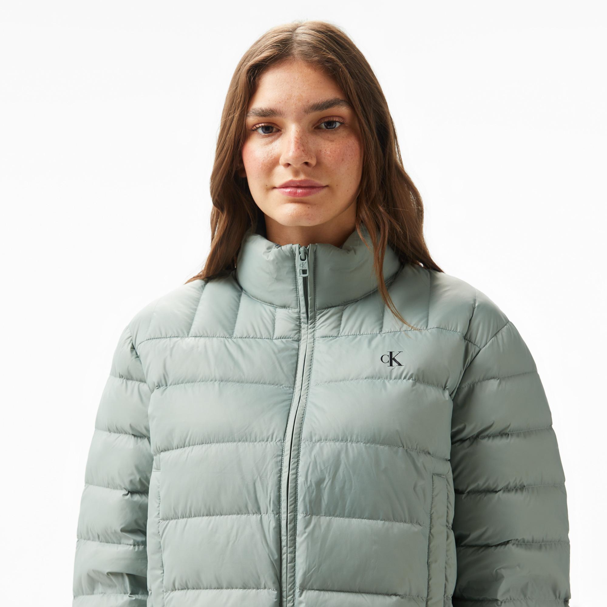 Calvin Klein Jeans Kadın Gri Mont