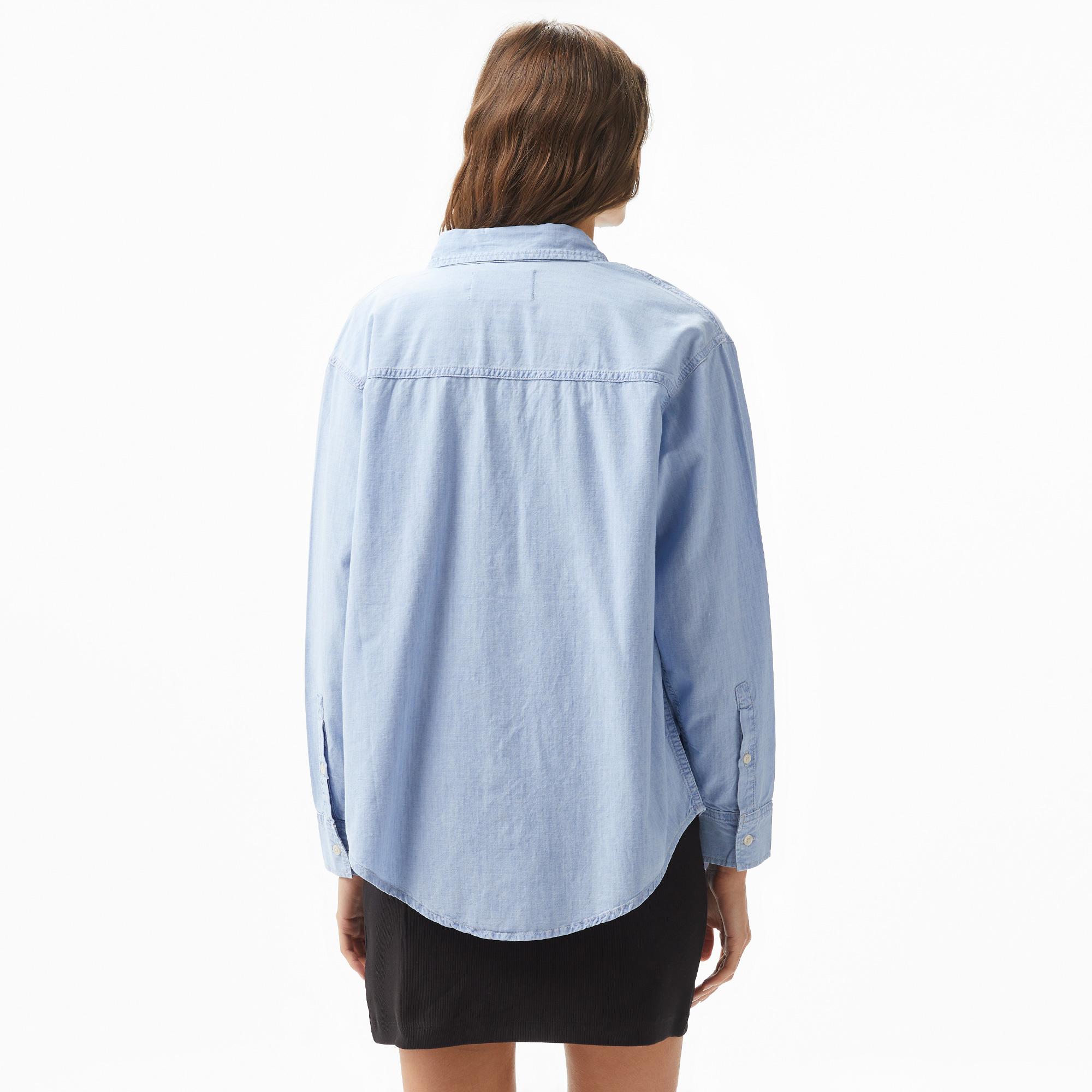 Calvin Klein Jeans Kadın Mavi Gömlek