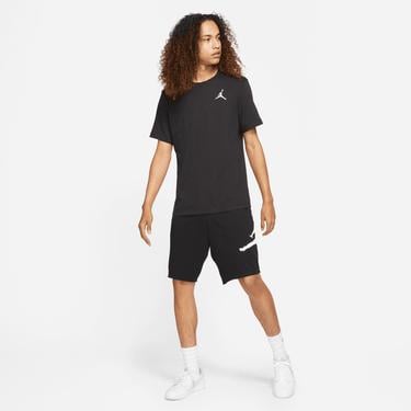  Jordan Jumpman Embroidered Crew Erkek Siyah T-Shirt