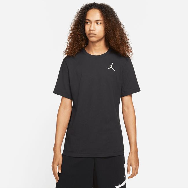  Jordan Jumpman Embroidered Crew Erkek Siyah T-Shirt