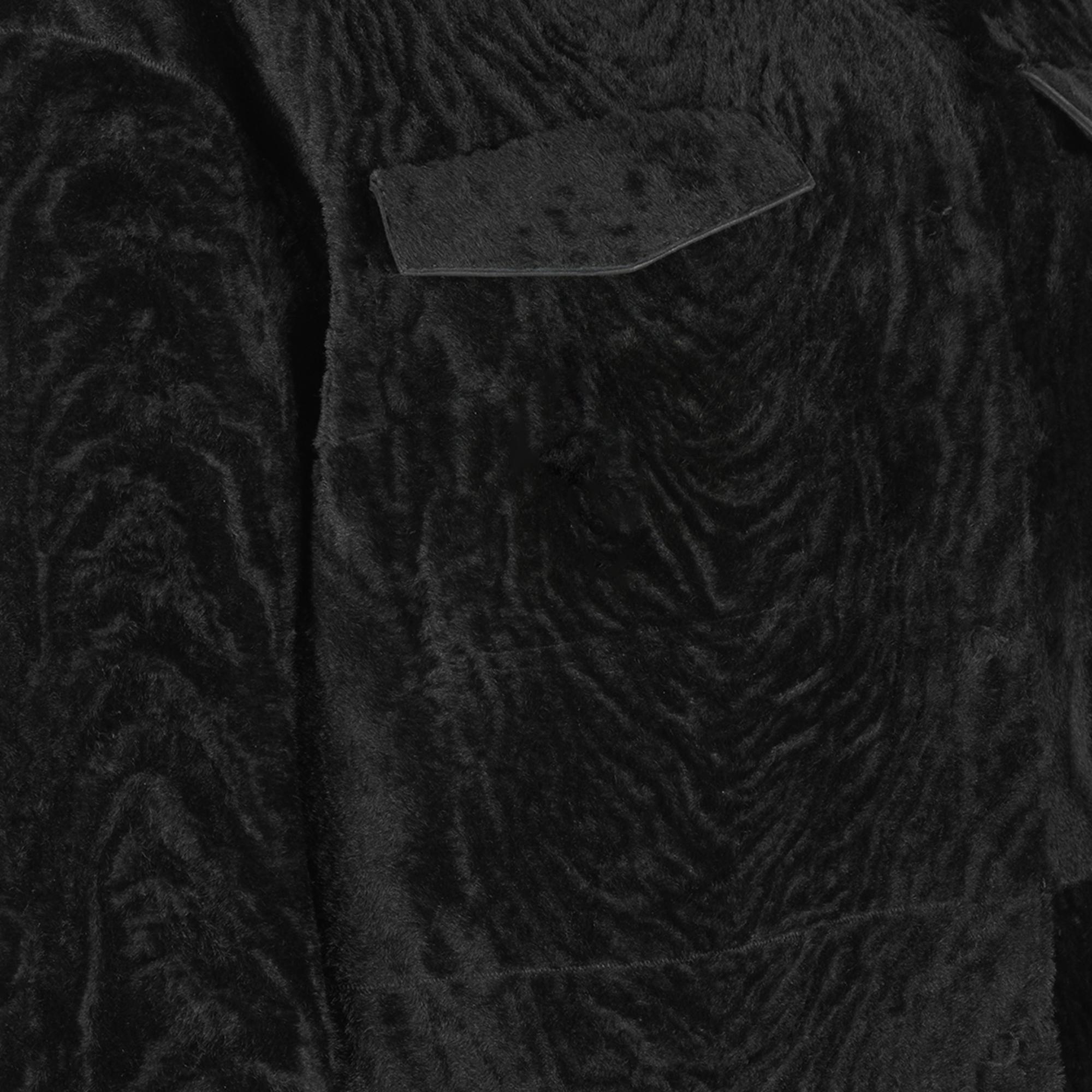 Chayan Siyah Kadın Çift Taraflı Gömlek