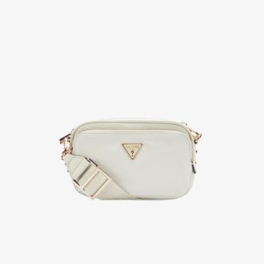  Guess Eco Gemma Crossbody Camera Kadın Kahverengi Çapraz Askılı Çanta