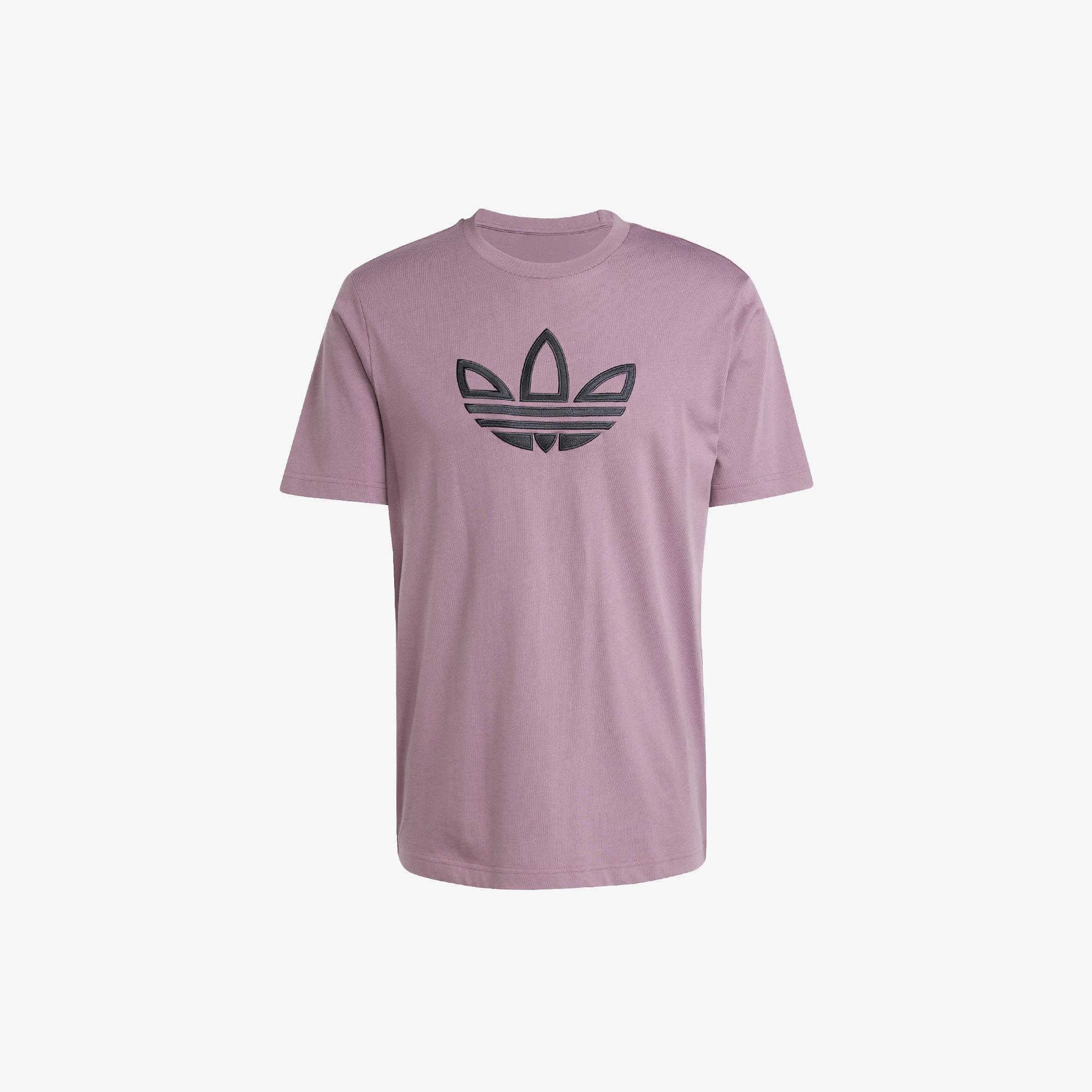 adidas Outline Erkek Mor T-Shirt