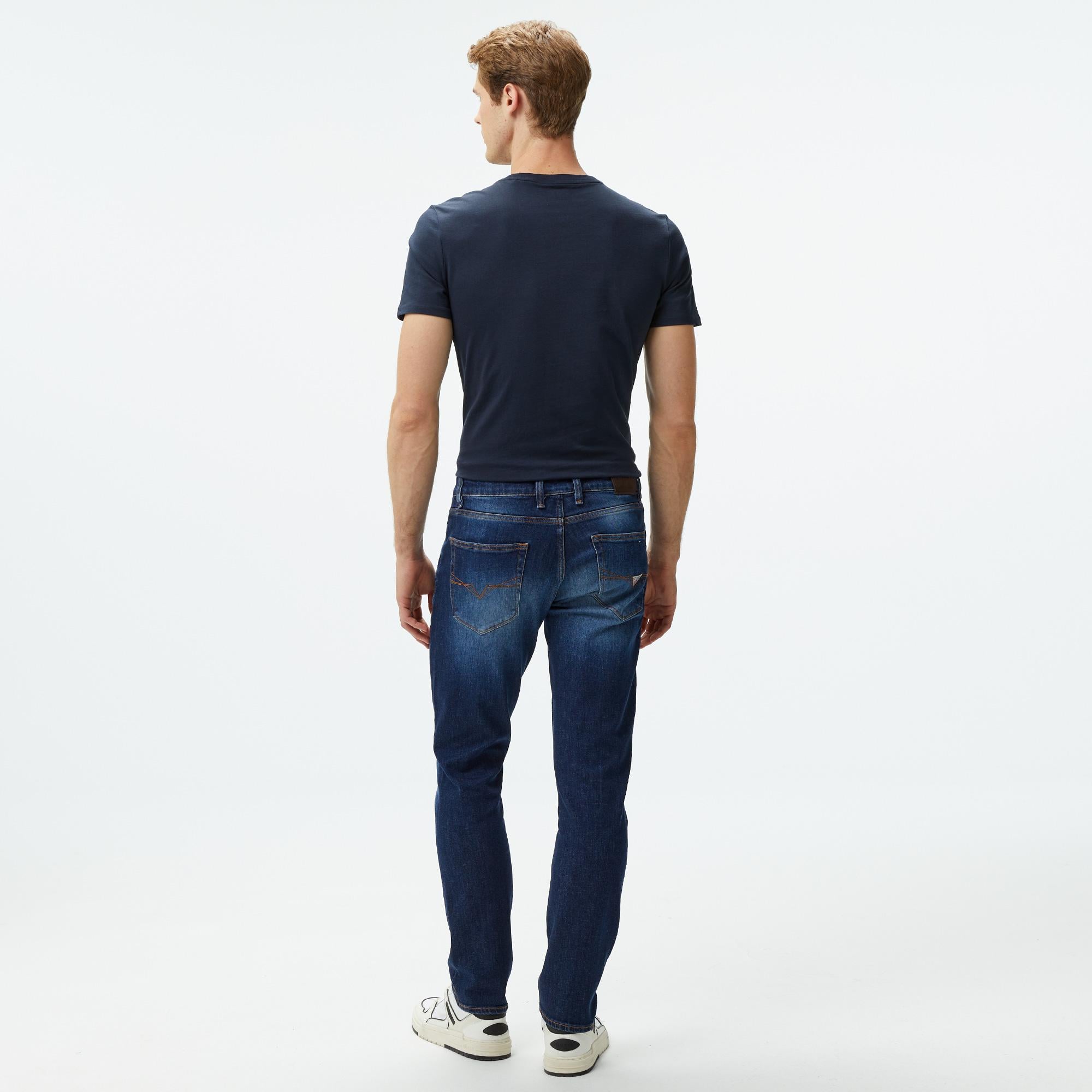 Guess Angels Eco New Carry Iı Erkek Lacivert Jean