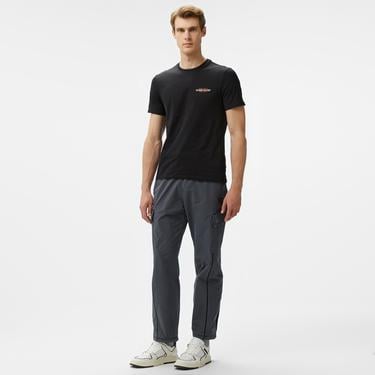  Guess Slim America Organic Cotton 160Gsm Erkek Siyah T-Shirt