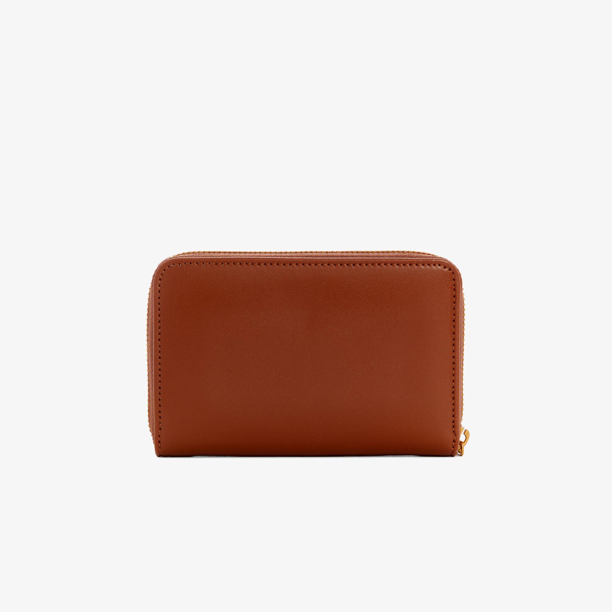 Guess Laurel Large Zip Occhiali Kadın Kahverengi Cüzdan