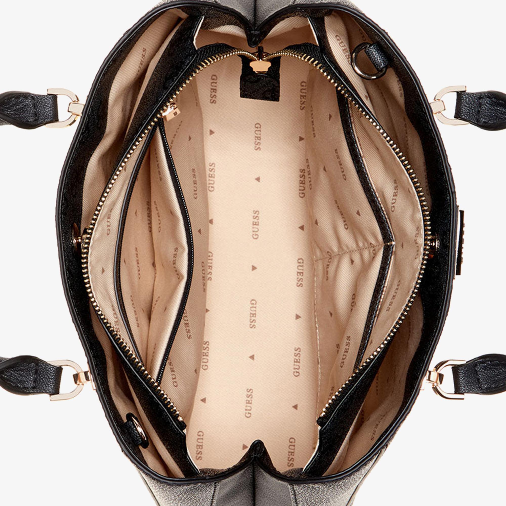 Guess Mini Slin 00060 Kadın Antrasit El Çantası