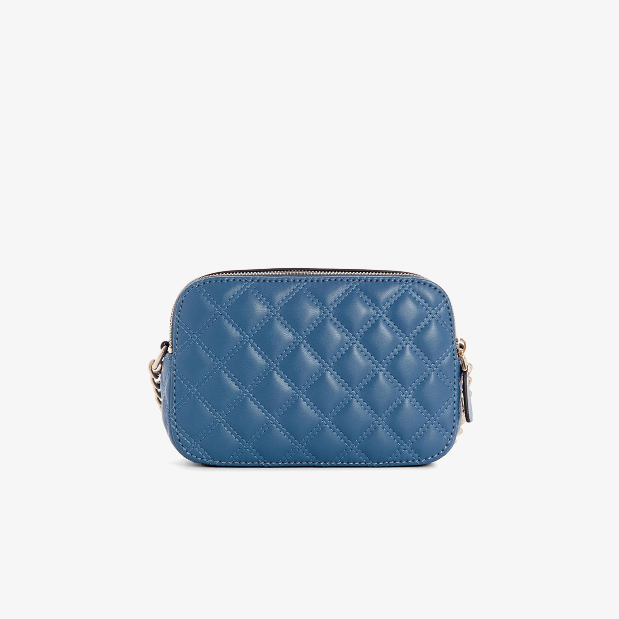 Guess Spark Micro Mini 48140 Kadın Mavi Çapraz Askılı Çanta