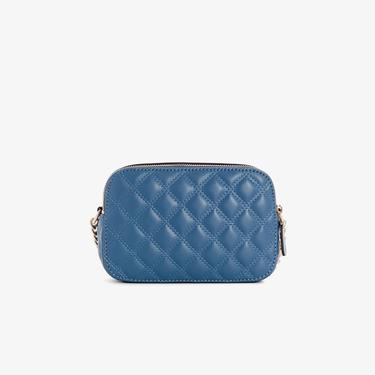  Guess Spark Micro Mini 48140 Kadın Mavi Çapraz Askılı Çanta