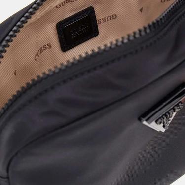 Guess Latona Mini Tri Cprt 11800 Kadın Siyah Çapraz Askılı Çanta