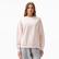 Guess Yvette Poly Cotton Fleece Kadın Pembe Sweatshirt