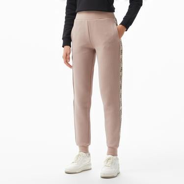  Guess Britney Jogger Recycled Punto Milano 300 Kadın Kahverengi Eşofman Altı