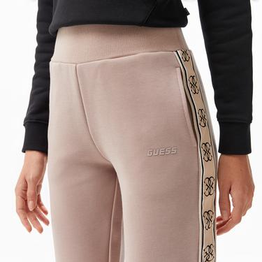  Guess Britney Jogger Recycled Punto Milano 300 Kadın Kahverengi Eşofman Altı