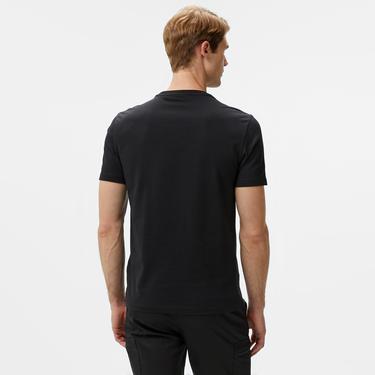  Calvin Klein Raised Line Logo Erkek Siyah T-Shirt