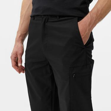  Calvin Klein Tech Cotton-Stretch Erkek Siyah Kargo Pantolon