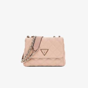  Guess Giully Mini Kadın Pembe Çapraz Çanta