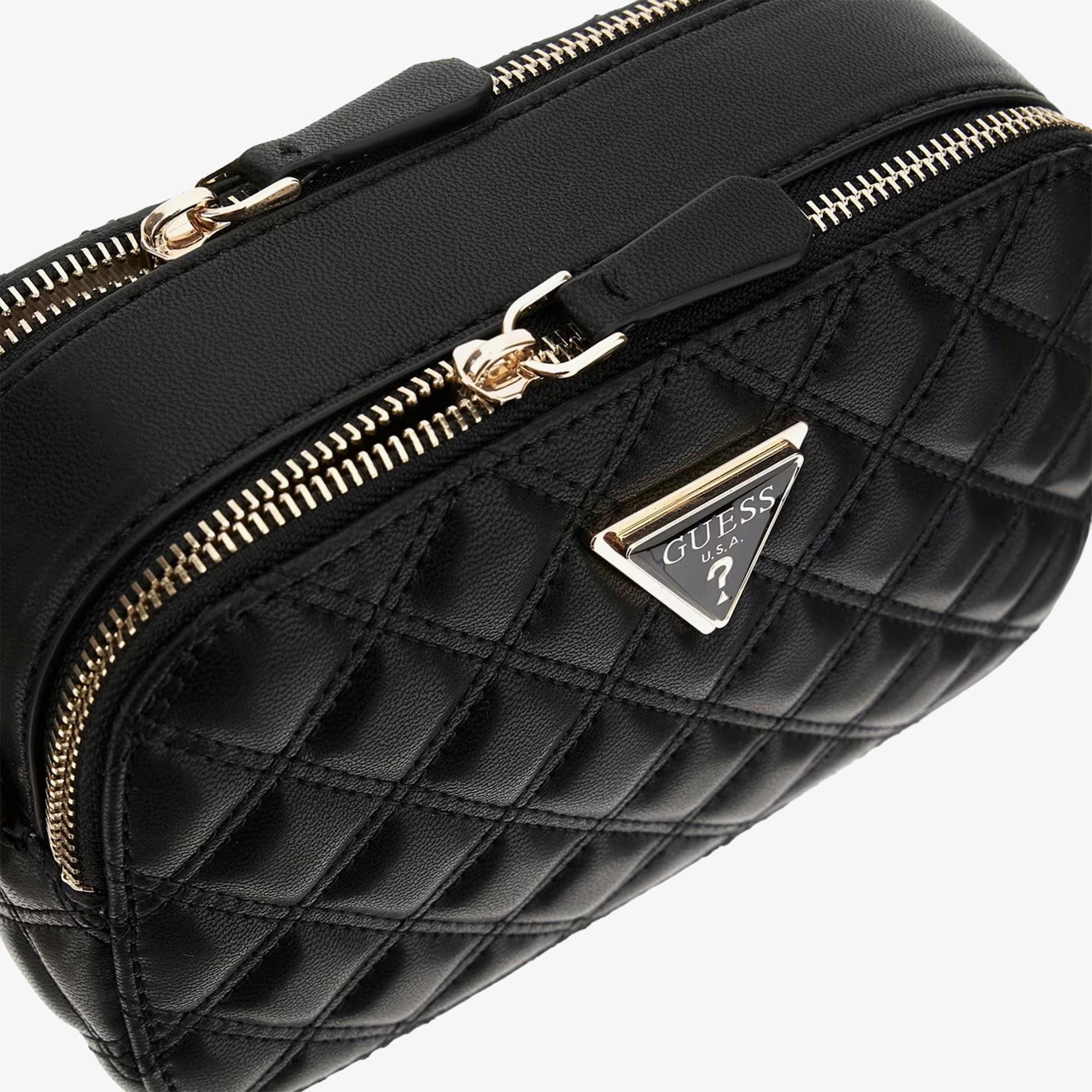 Guess Spark Micro Mini 48140 Kadın Siyah Çapraz Askılı Çanta