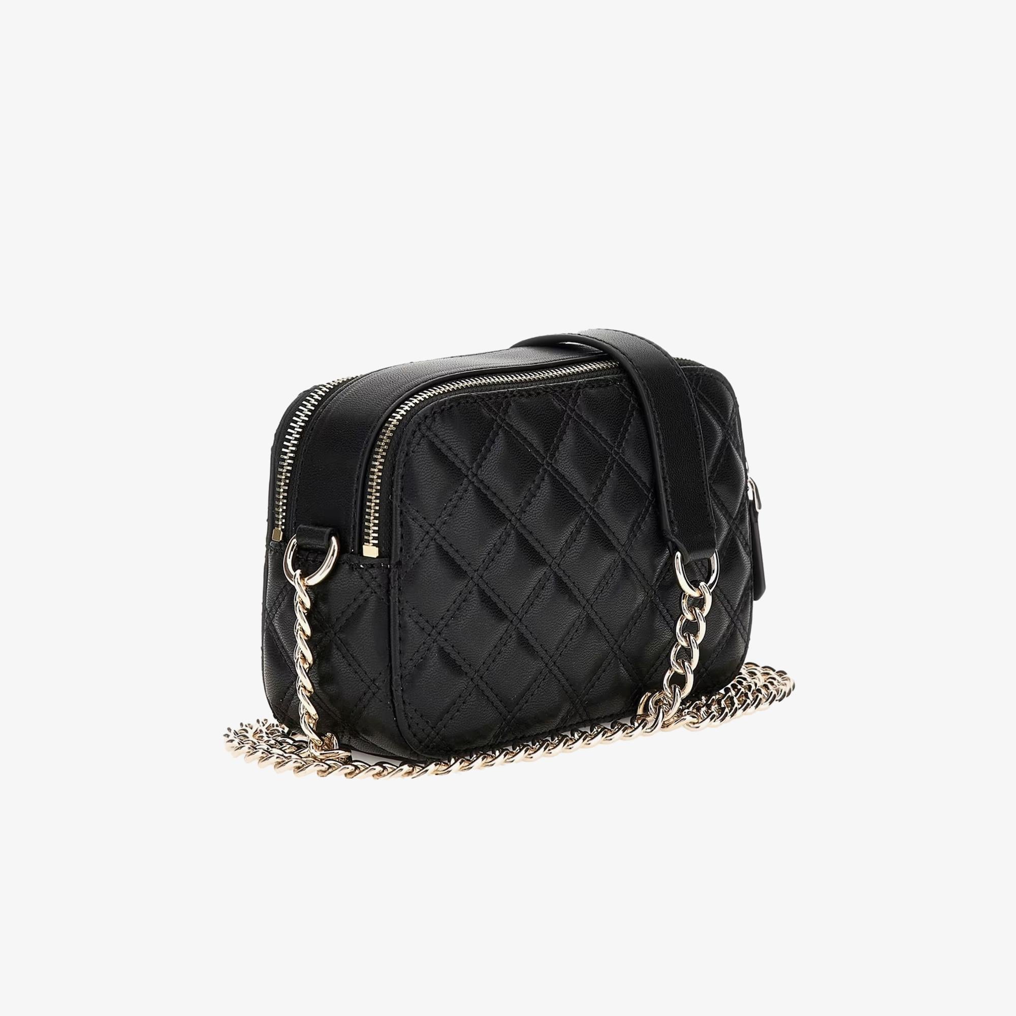 Guess Spark Micro Mini 48140 Kadın Siyah Çapraz Askılı Çanta