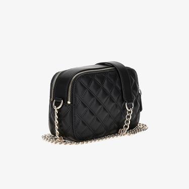  Guess Spark Micro Mini 48140 Kadın Siyah Çapraz Askılı Çanta