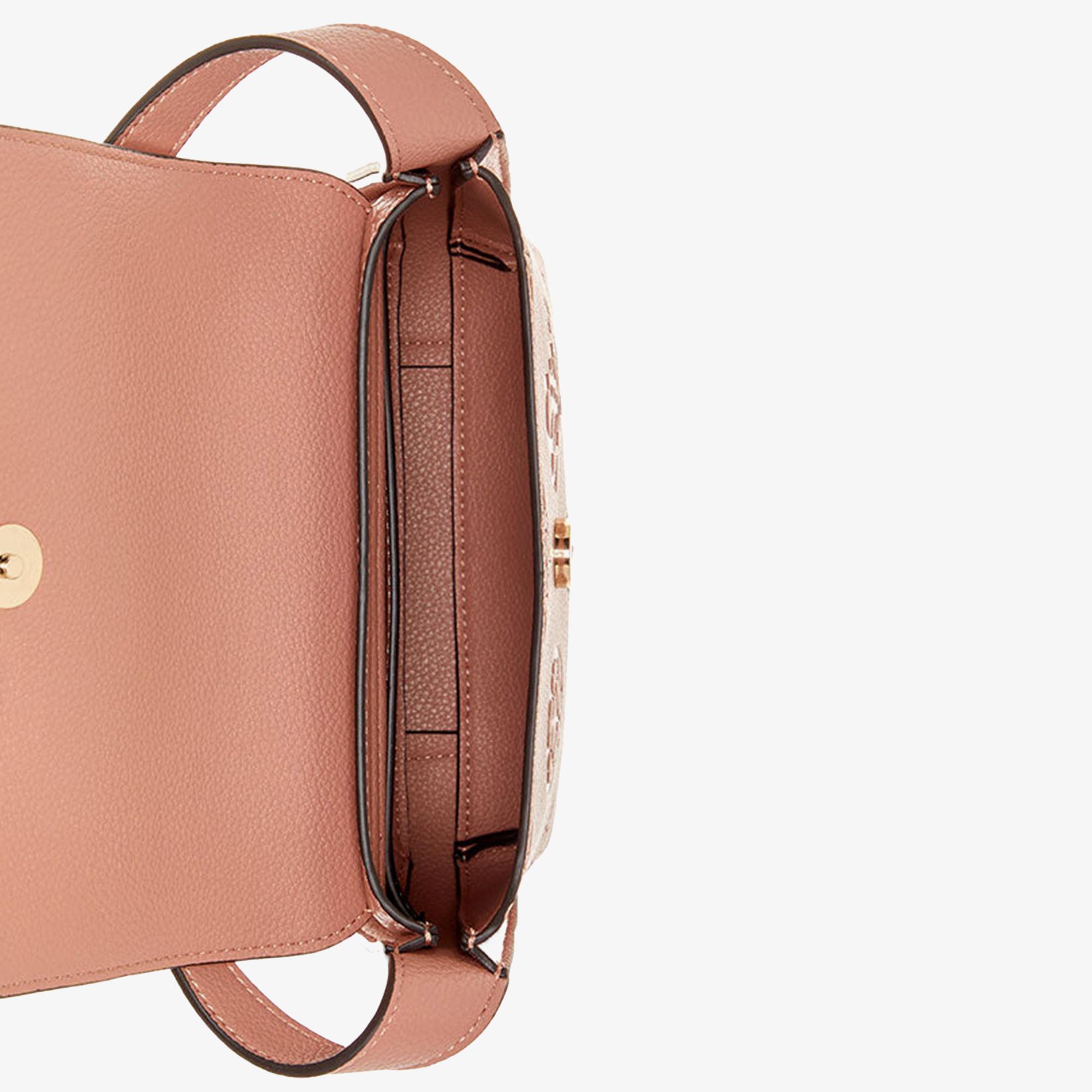 Guess Keandra Large Hobo Ladies Eyewear Kadın Pembe Omuz Çantası