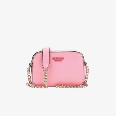  Guess Gianessa Elite Tote 27140 Kadın Pembe Çapraz Askılı Çanta