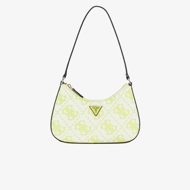  Guess Ruma Camera 39720 Kadın Yeşil Çapraz Askılı Çanta