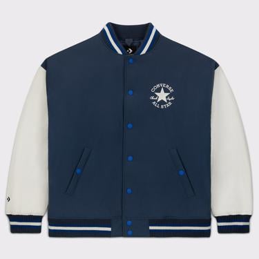  Converse Varsity Graphic Bomber Erkek Lacivert Ceket