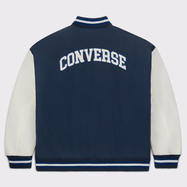  Converse Varsity Graphic Bomber Erkek Lacivert Ceket