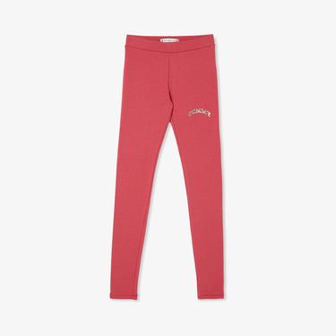  Tommy Hilfiger Tommy Foil Legging Çocuk Pembe Tayt