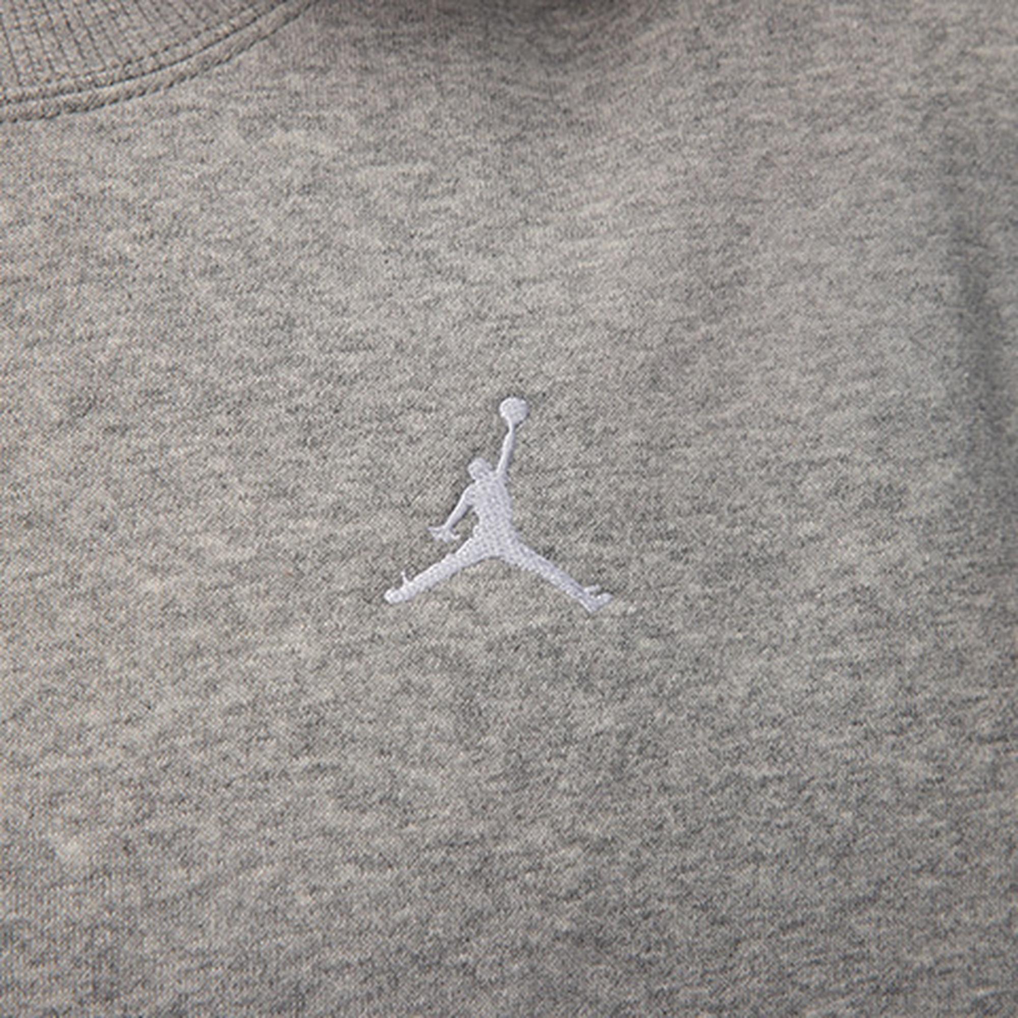 Jordan Jordan Brooklyn Fleece Crew-Neck Kadın Gri Sweatshirt