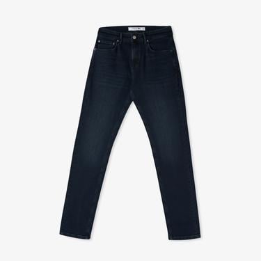  Erkek Slim Fit Lacivert Jean Pantolon