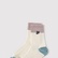 Mavi Koala Detaylı Ekru Soket Çorap 1912831-81964