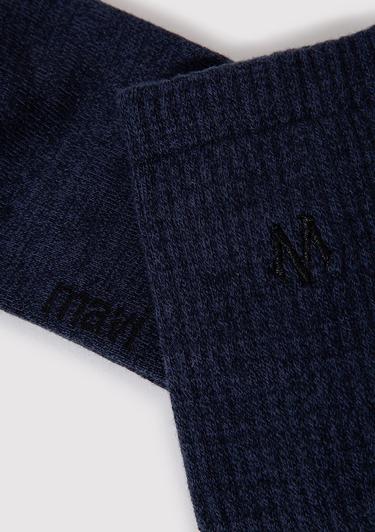  Mavi Lacivert Soket Çorap 0911622-32184