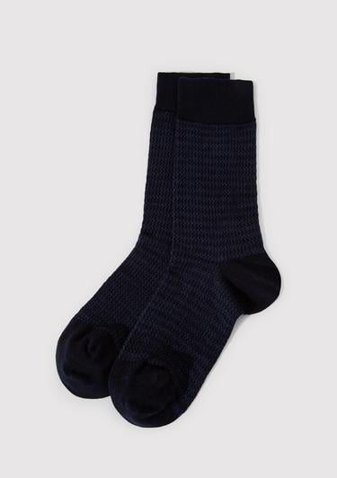  Mavi Lacivert Soket Çorap 0911602-32184