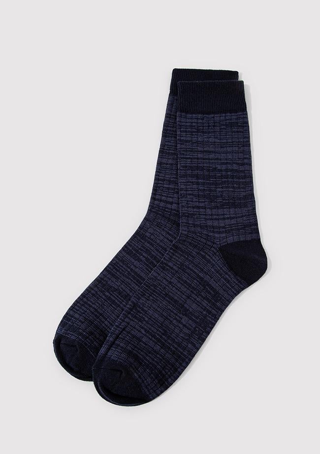  Mavi Lacivert Soket Çorap 0911617-32184