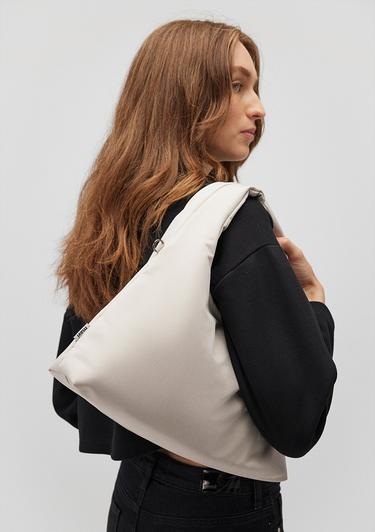  Mavi Bej Omuz Çantası 1912645-87740