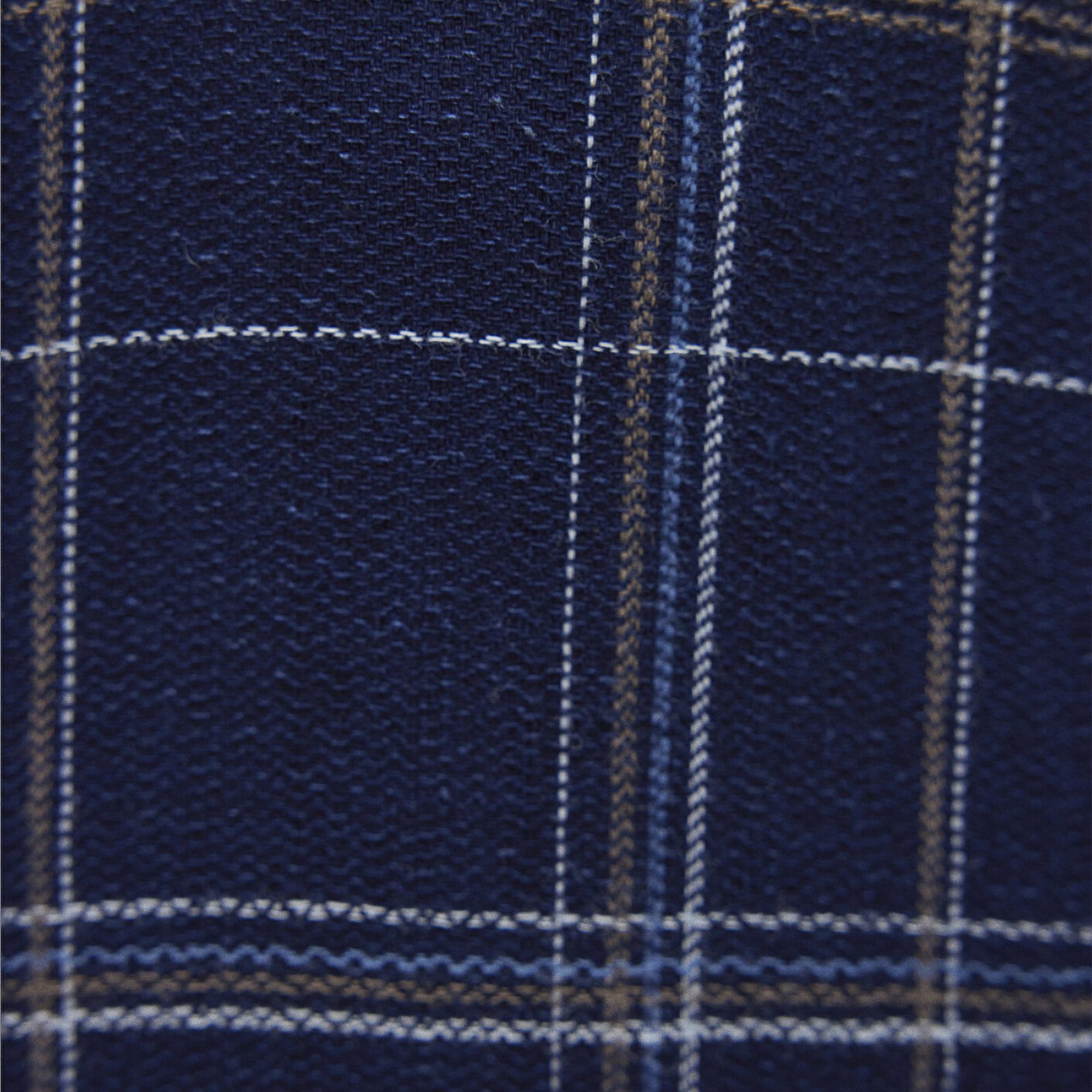 Mavi Kareli Lacivert Gömlek Slim Fit / Dar Kesim 0211269-88669