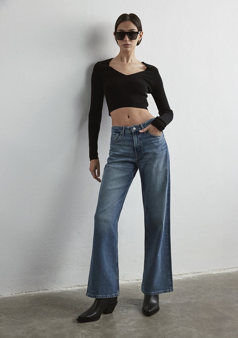  Mavi Taylor Iconic Gölgeli Açık Mavi Jean Pantolon 1010840-88195